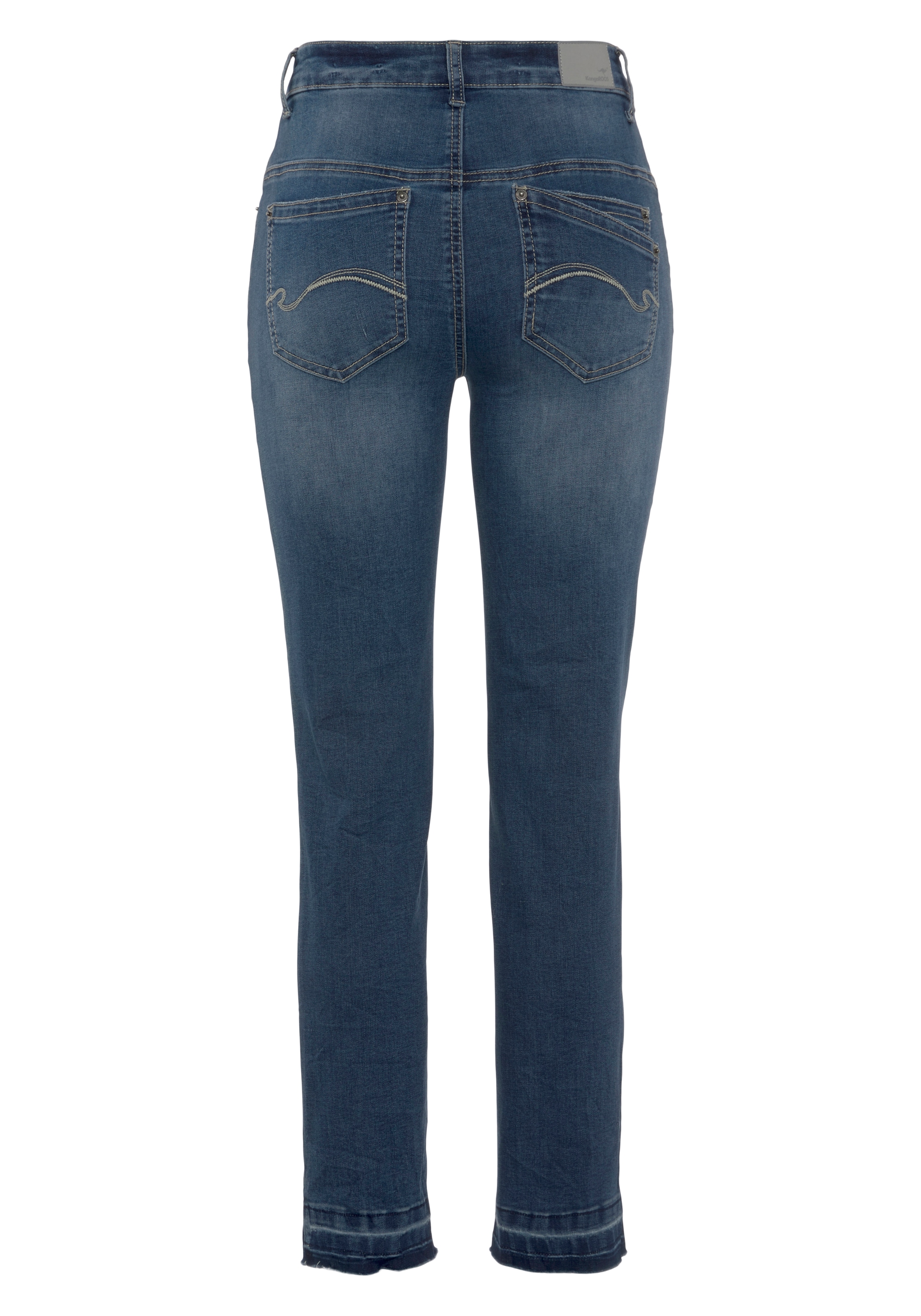 KangaROOS 7/8-Jeans »CULOTTE-JEANS«, mit ausgefranstem Saum KOLLEKTION - shoppen NEUE