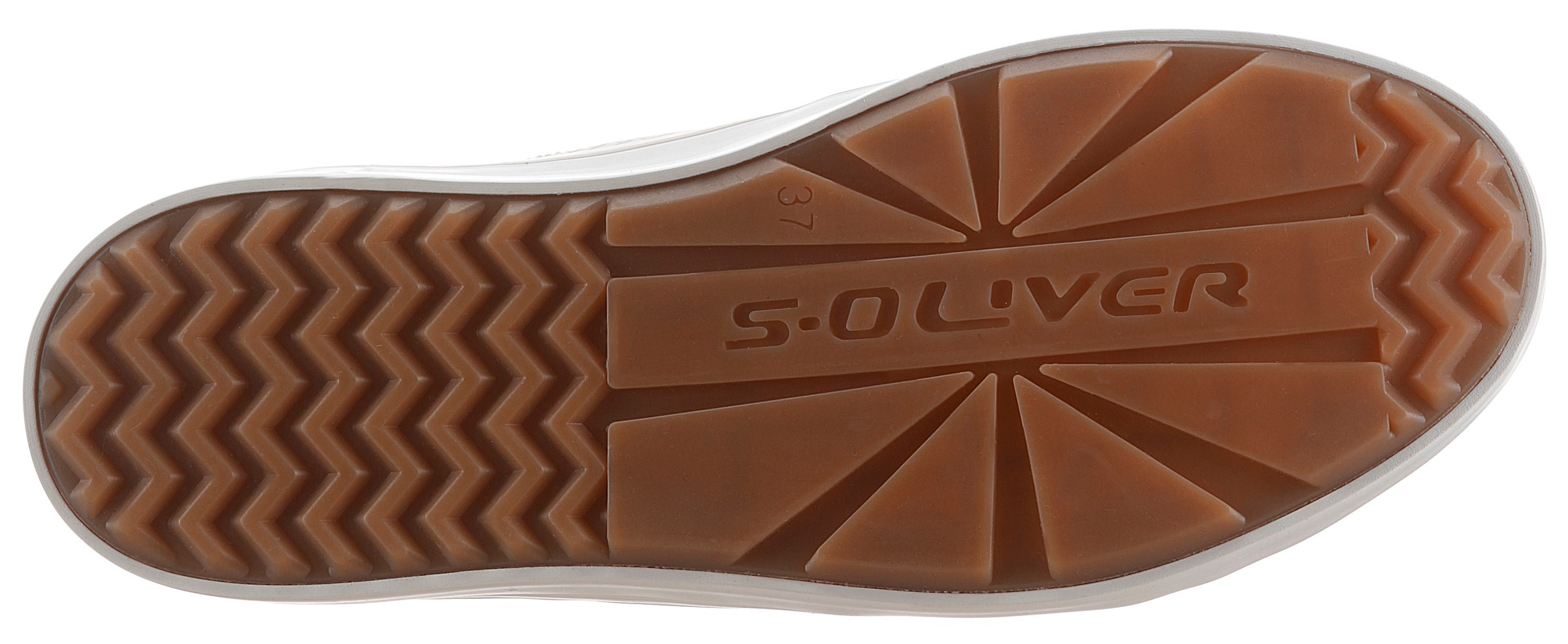 s.Oliver Plateausneaker »SNAKE«, in angesagter Reptilprägung