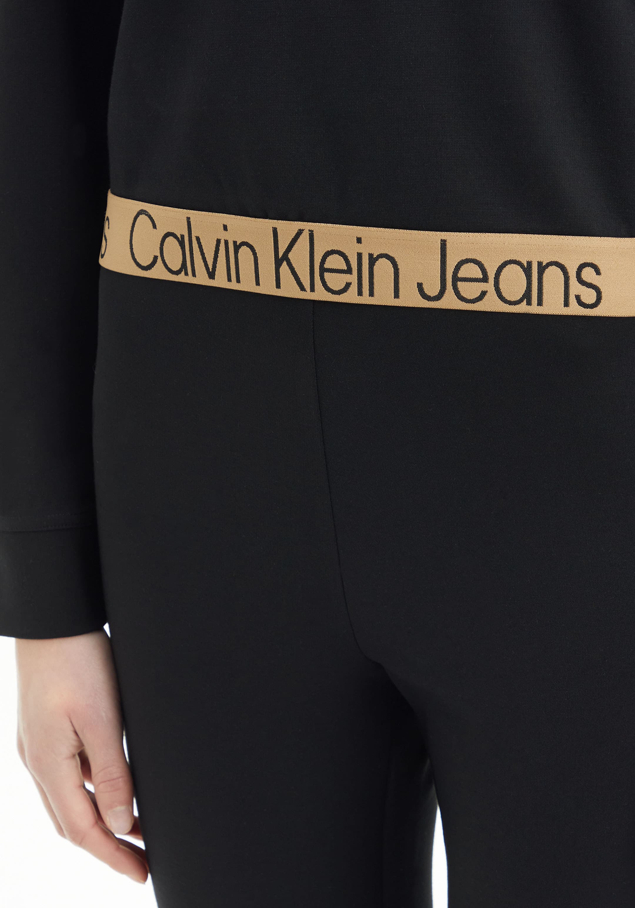 Kapuzenshirt Jeans HOODIE«, MILANO TAPE mit »LOGO Calvin Klein bestellen Klein Logoschriftzügen Jeans Calvin