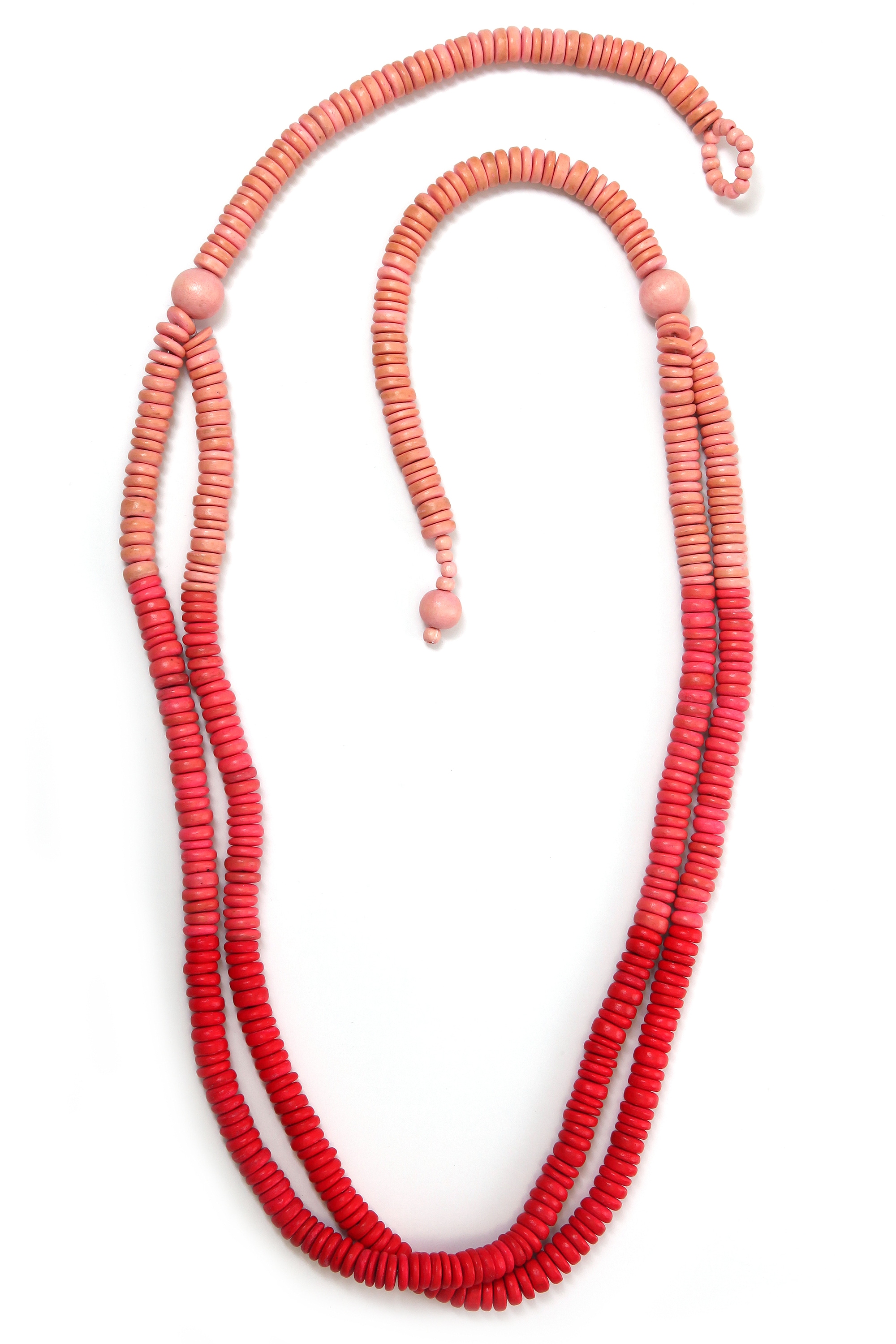 COLLEZIONE ALESSANDRO Lange Kette »Mabel«, mit Holzplättchen kaufen