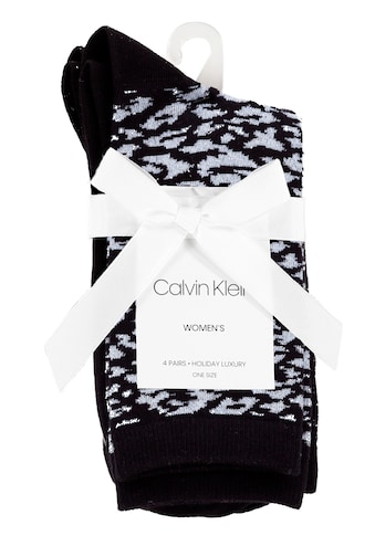 Calvin Klein Socken, (4 Paar), in trendigen Designs kaufen