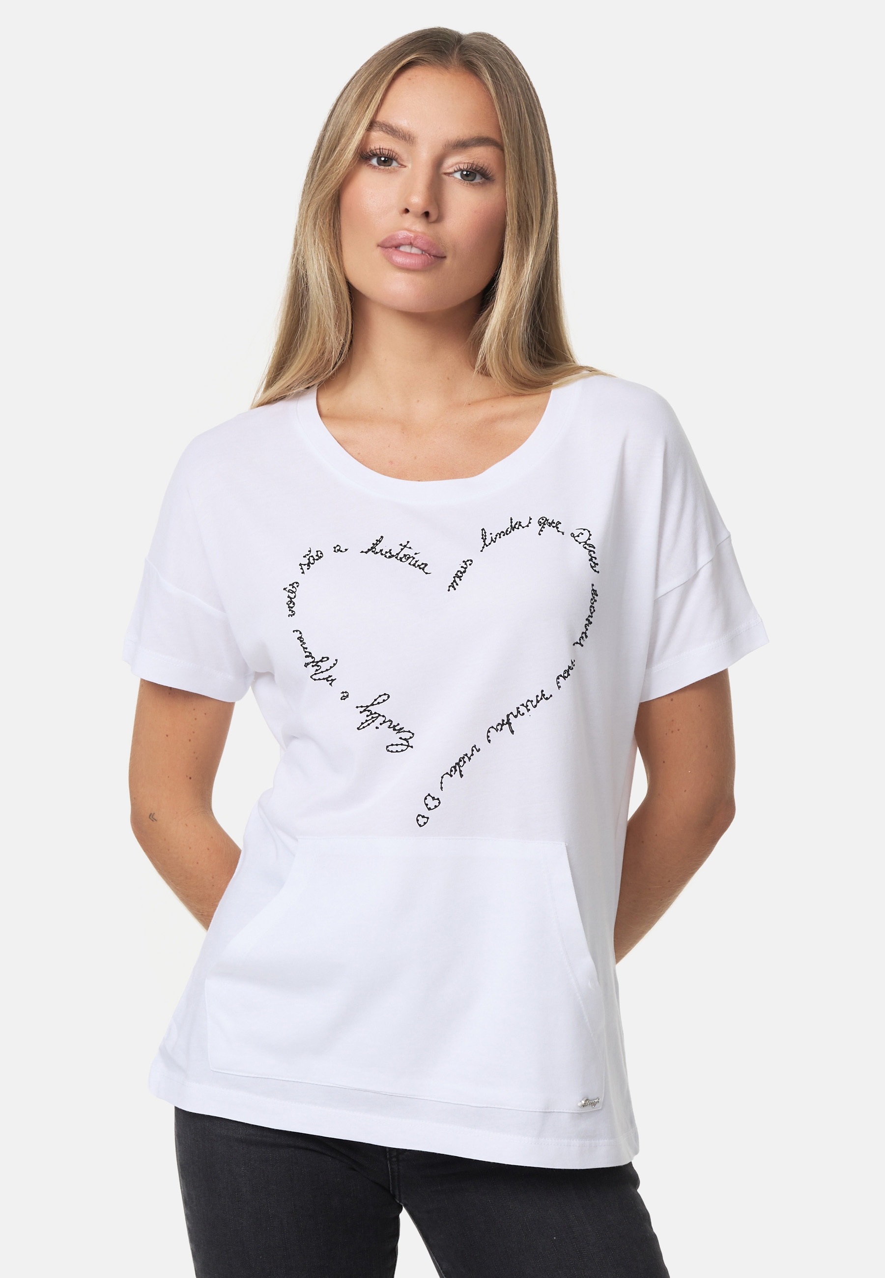 Decay T-Shirt, mit schönem Herz-Print online kaufen | I'm walking