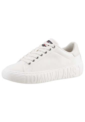 Tommy Jeans Plateausneaker »TOMMY JEANS NEW CUPSOLE CNVAS LC«, mit gepolstertem... kaufen