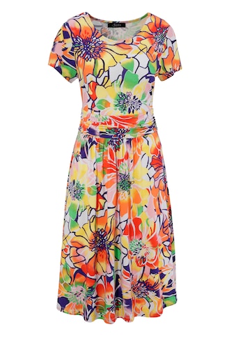 Aniston SELECTED Sommerkleid, mit farbenfrohem Blumendruck - NEUE KOLLEKTION kaufen