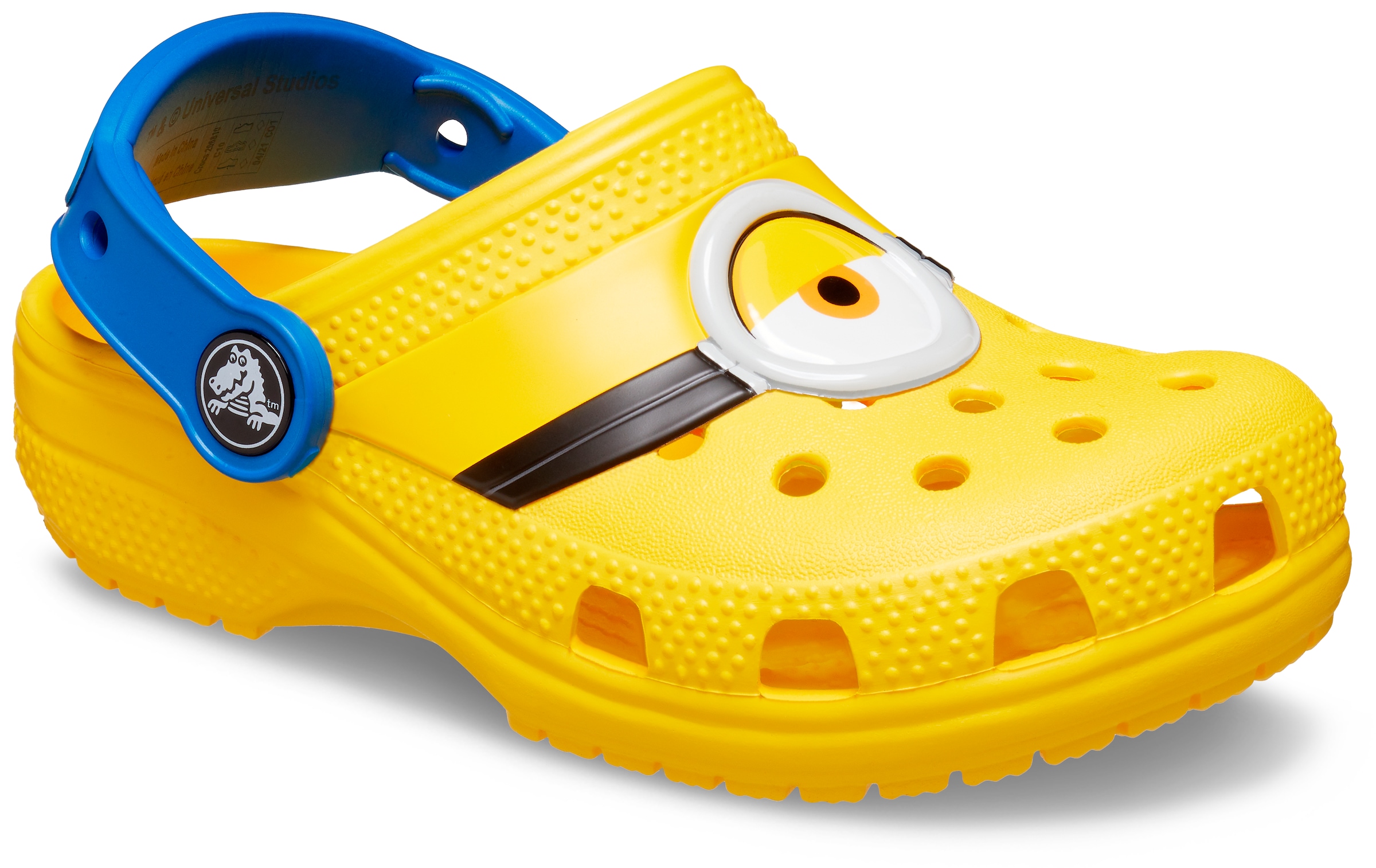 Crocs Clog »FL Classic I Am Minions Clog T«, (Packung), mit Fersenriemen  für Kinder | jetzt bei | Schuhanstecker