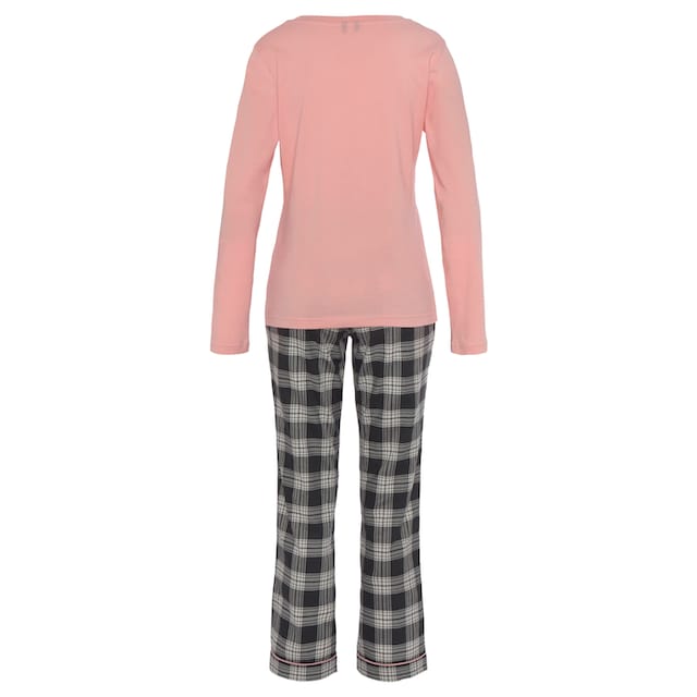 H.I.S Pyjama, (2 tlg., 1 Stück), mit karierter Schlafhose & Wäsche auf  Rechnung bestellen