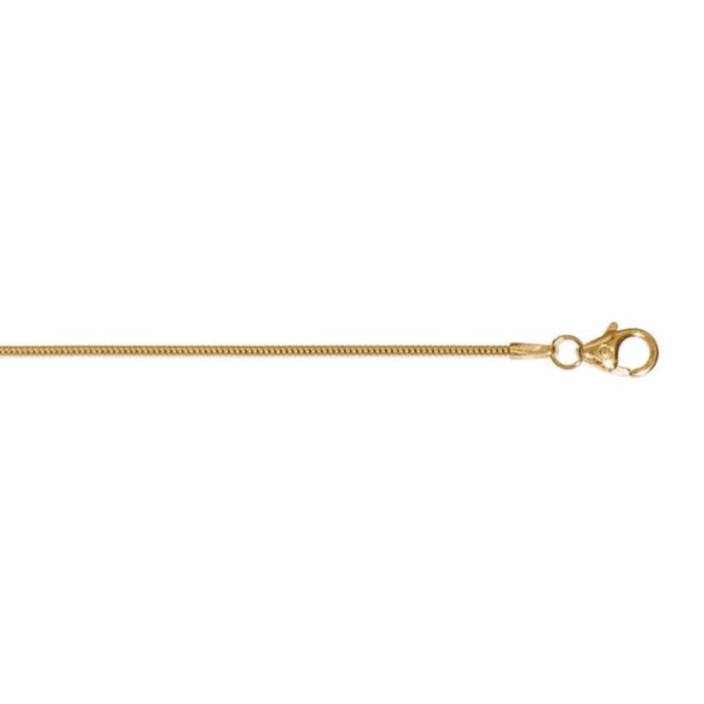 ONE ELEMENT Goldkette Halskette aus 585 Gelbgold Ø 1 20 mm Damen Gold Schmuck Schlangenkette IV11555