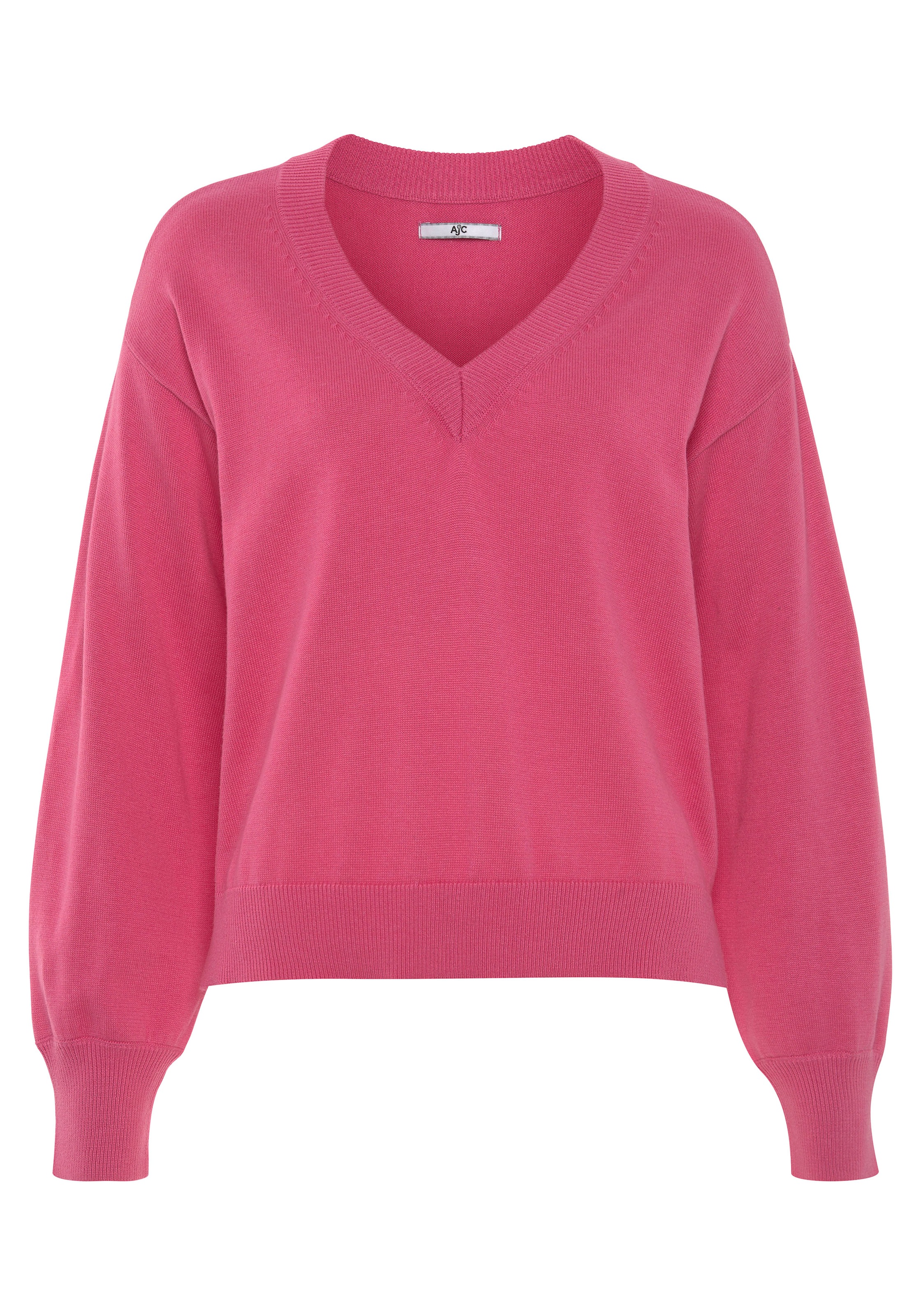 AJC Strickpullover, mit tiefem V-Ausschnitt kaufen