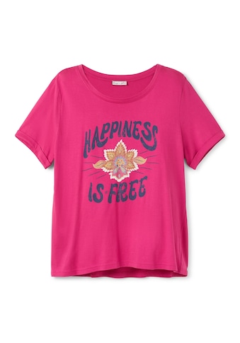 sheego by Joe Browns T-Shirt »T-Shirt«, aus softer Baumwoll-Modal-Qualität kaufen