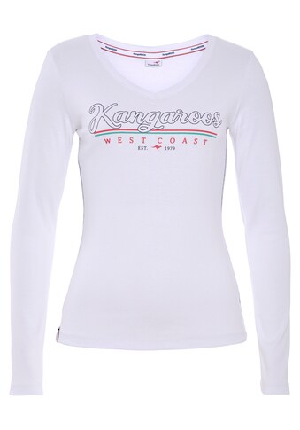 KangaROOS American-Shirt, mit coolem Logodruck - NEUE KOLLEKTION kaufen