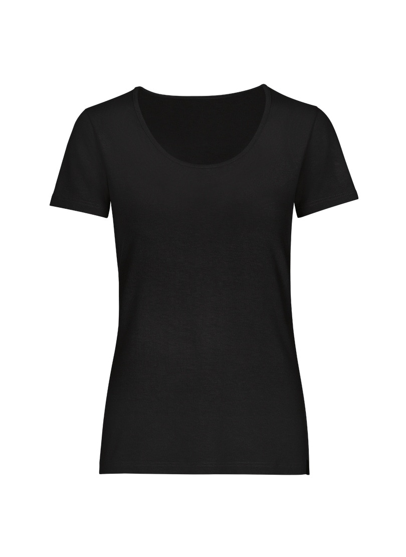 T-Shirt »TRIGEMA aus Rundhalsshirt kaufen Trigema Viskose«