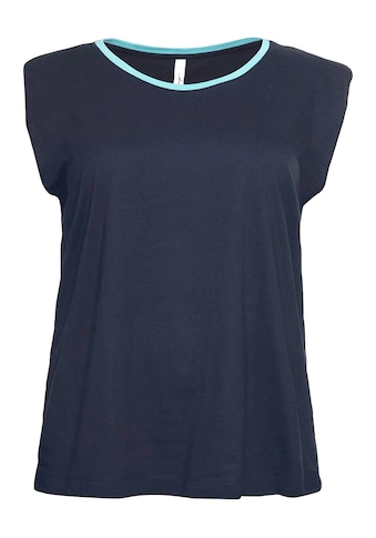 Sheego T-Shirt »Große Größen«, mit betonten Schultern kaufen