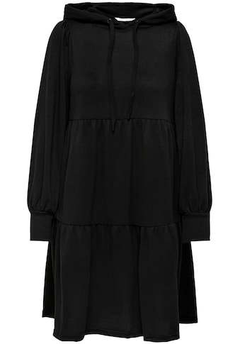 Only Jerseykleid »ONLELCOS EMMA L/S HOOD DRESS JRS«, in uni oder bedruckt kaufen