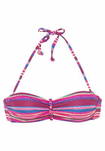 Buffalo Bandeau-Bikini-Top »Lux«, mit Flechtdetail kaufen