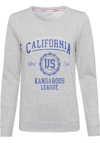 KangaROOS Sweater, mit collem Frontprint im College-Look kaufen