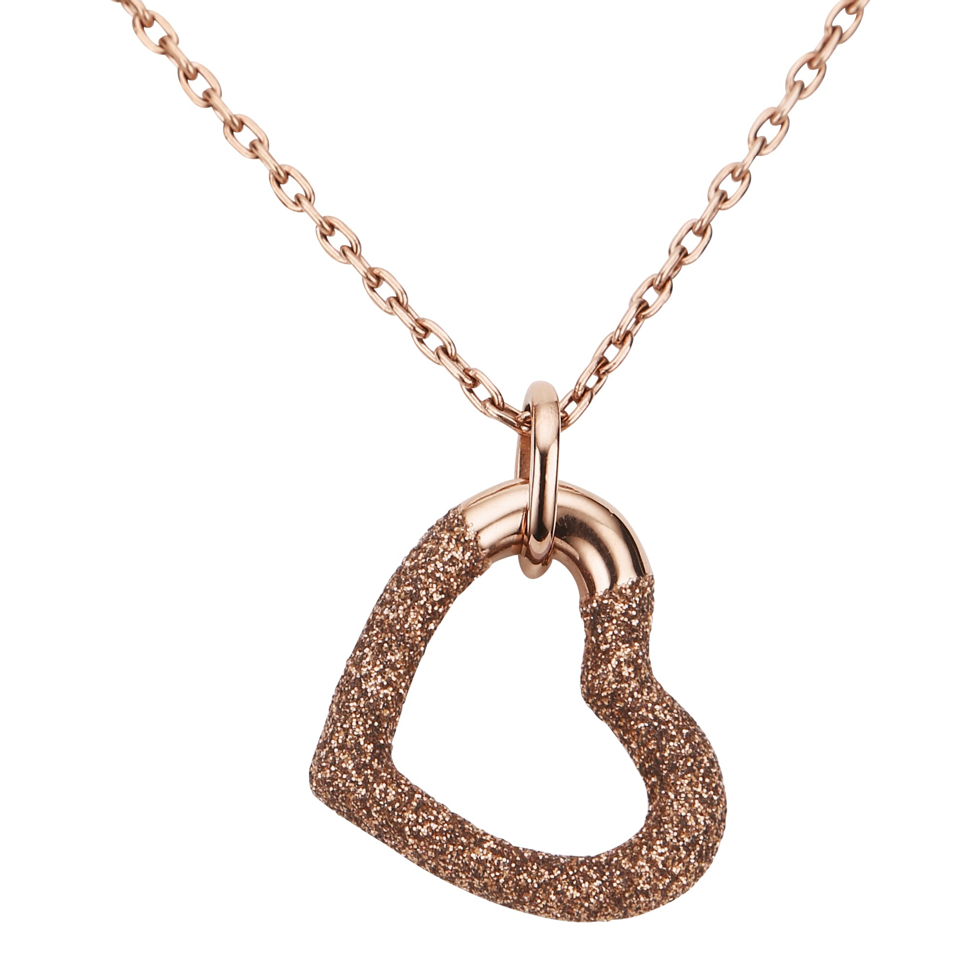 Jacques Lemans Collier »Edelstahl PVD rotgold«, Collier kaufen