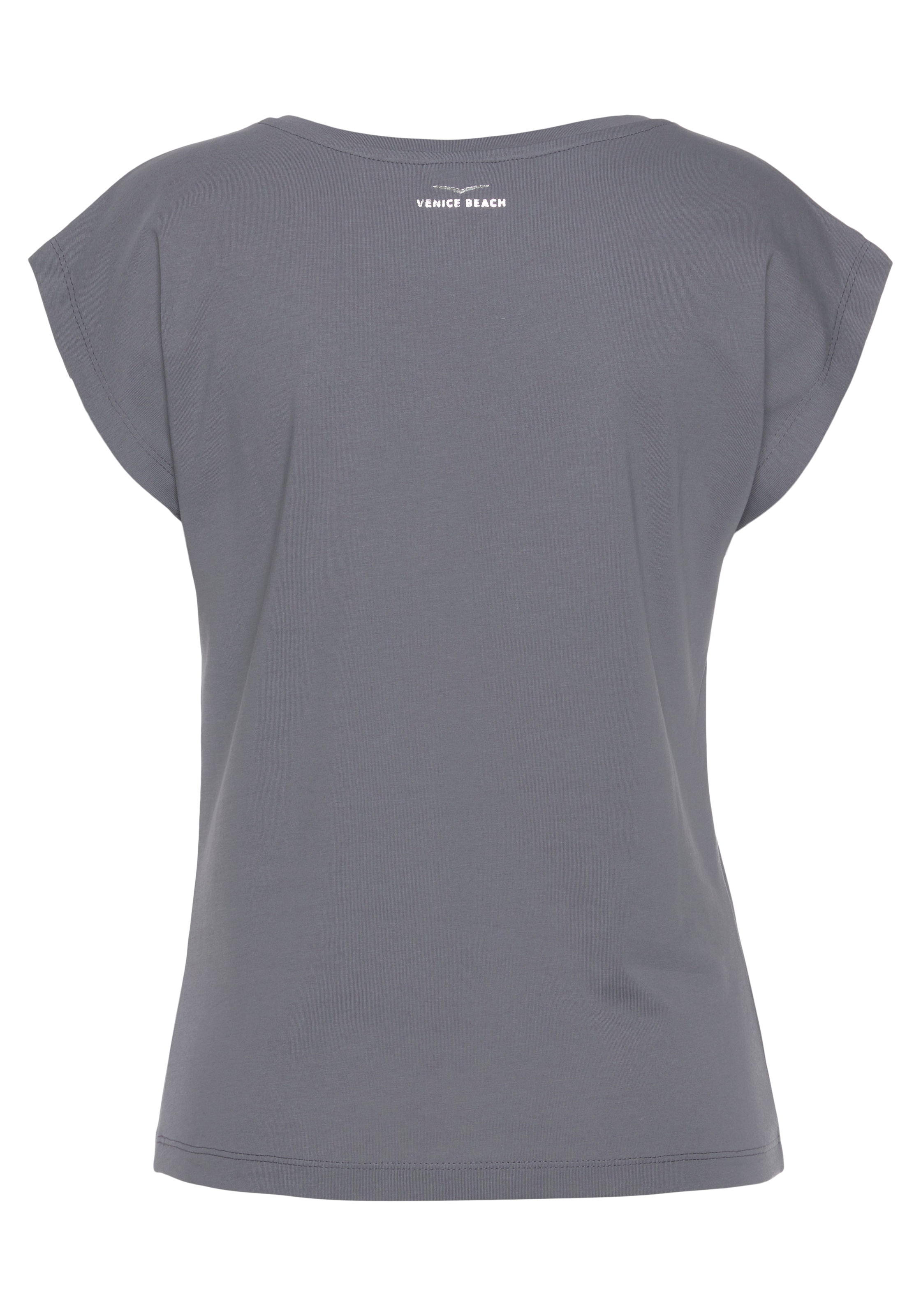Venice Beach Kurzarmshirt, mit vorne, T-Shirt Logoprint Baumwolle, aus walking I\'m | Basic sportlich-casual, shoppen