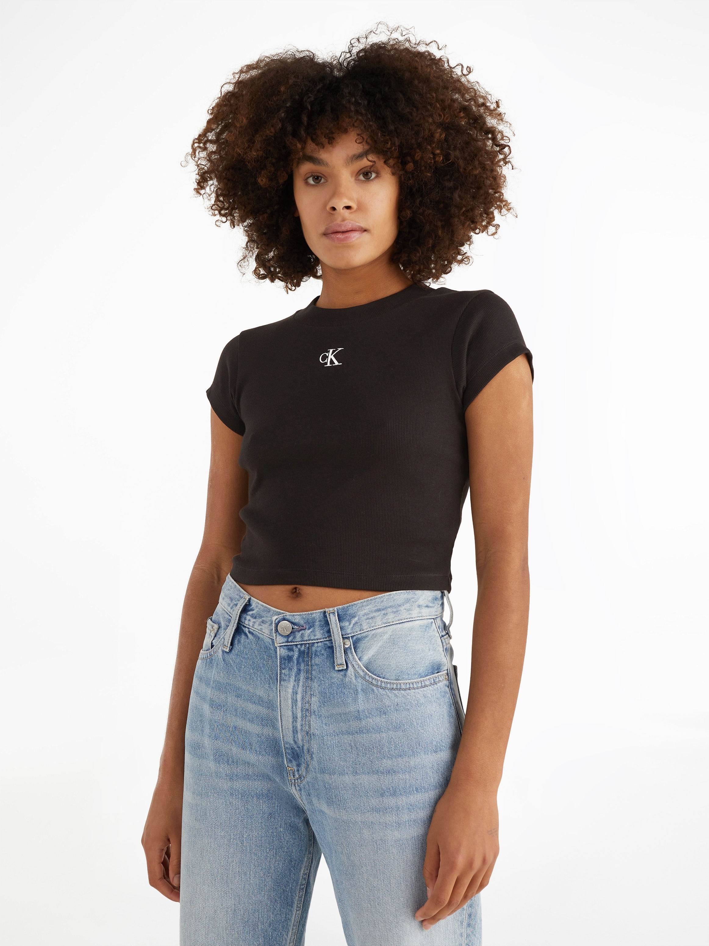Calvin Klein Jeans T-Shirt »CK RIB TEE« bestellen BABY