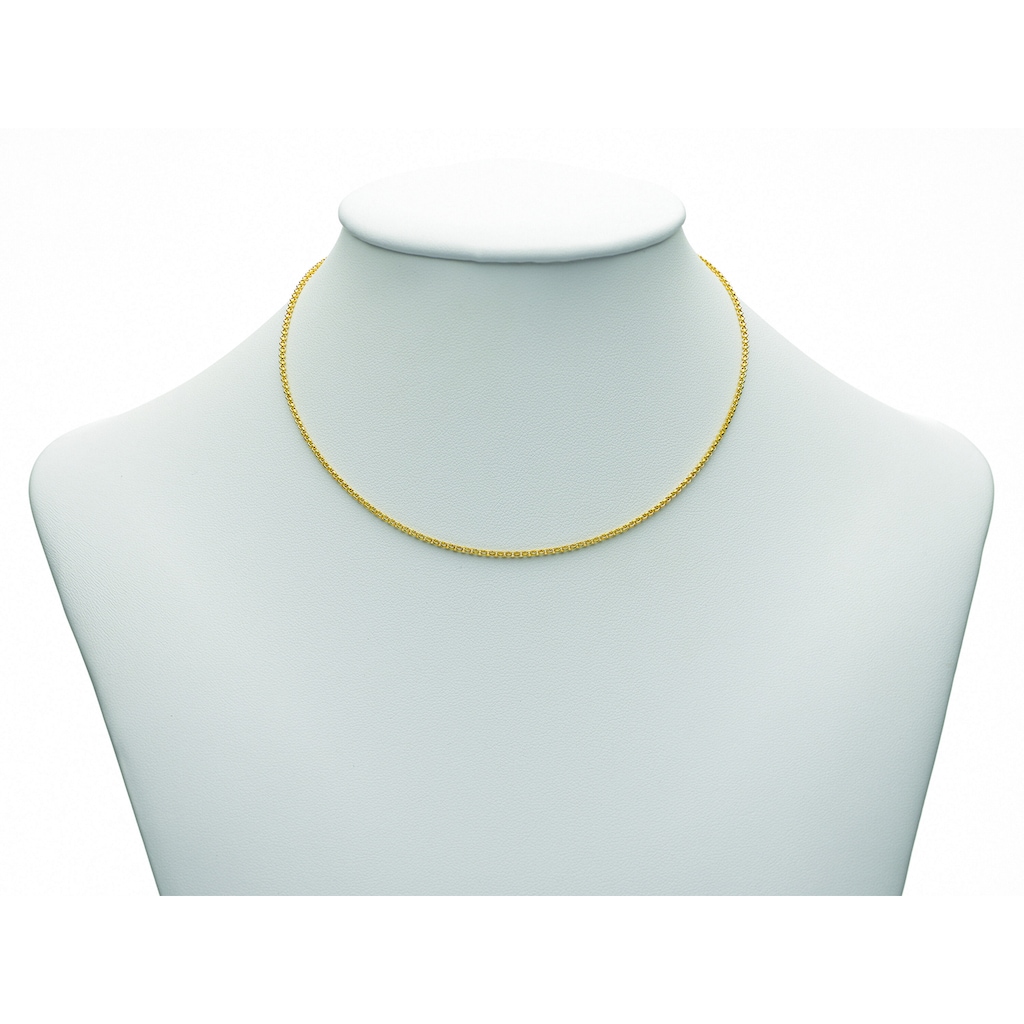 Adelia´s Goldkette 333 Gold Erbs Halskette Ø 1 5 mm Goldschmuck für Damen