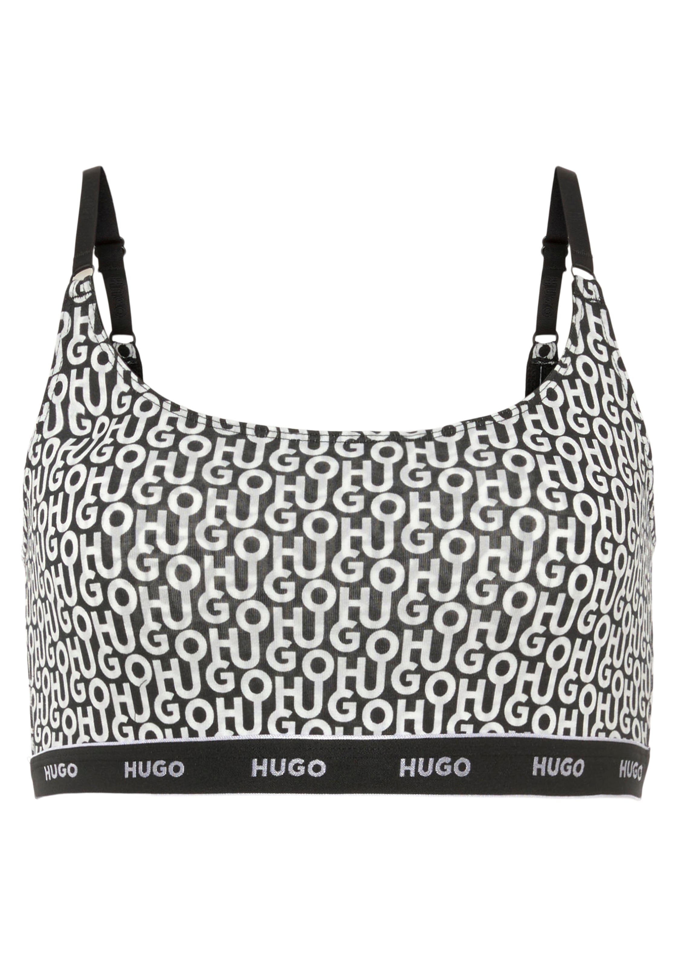 HUGO Bralette-BH auf HUGO bestellen auf dem mit Wäsche DESIGN«, & (2 Rechnung tlg.), Bund BRALETTE »TWIN Logo