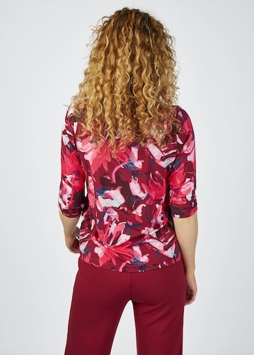 Rabe 3/4-Arm-Shirt, mit abstraktem Blumenmuster online kaufen | I\'m walking