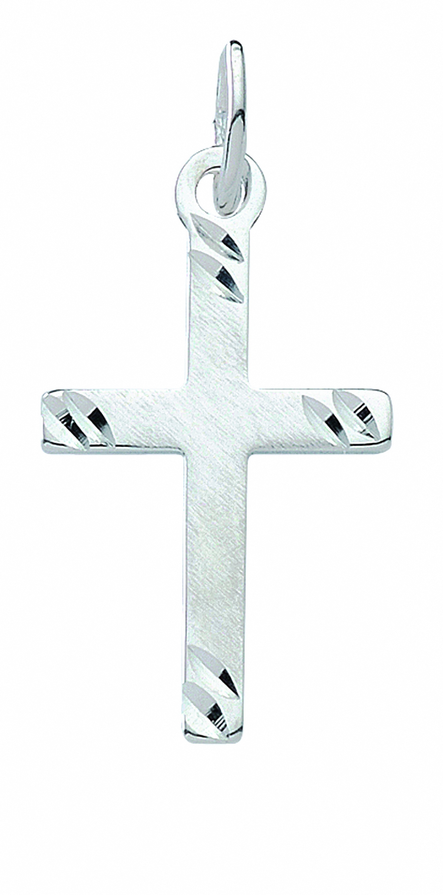 Damen Kreuz 925 & für Kettenanhänger Anhänger Silberschmuck Silber Adelia´s Herren