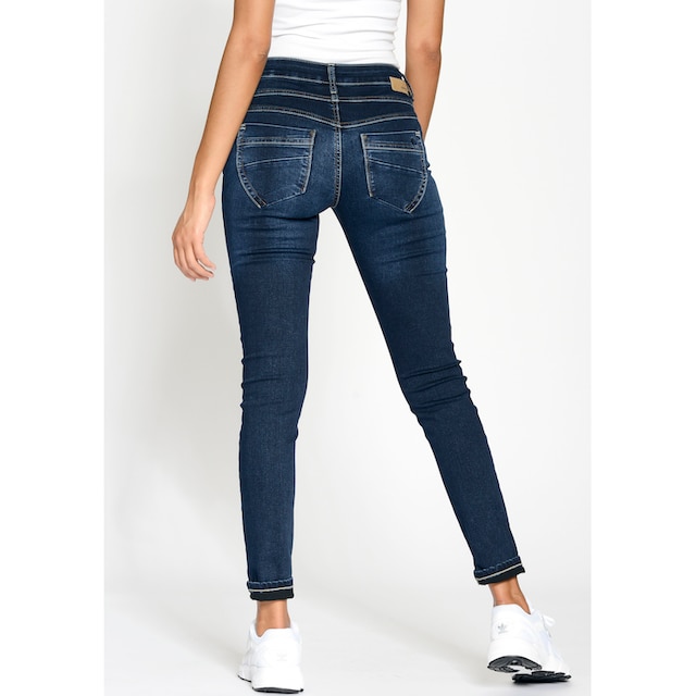 GANG Skinny-fit-Jeans »94MORA«, mit 3-Knopf-Verschluss und Passe vorne  kaufen | I\'m walking