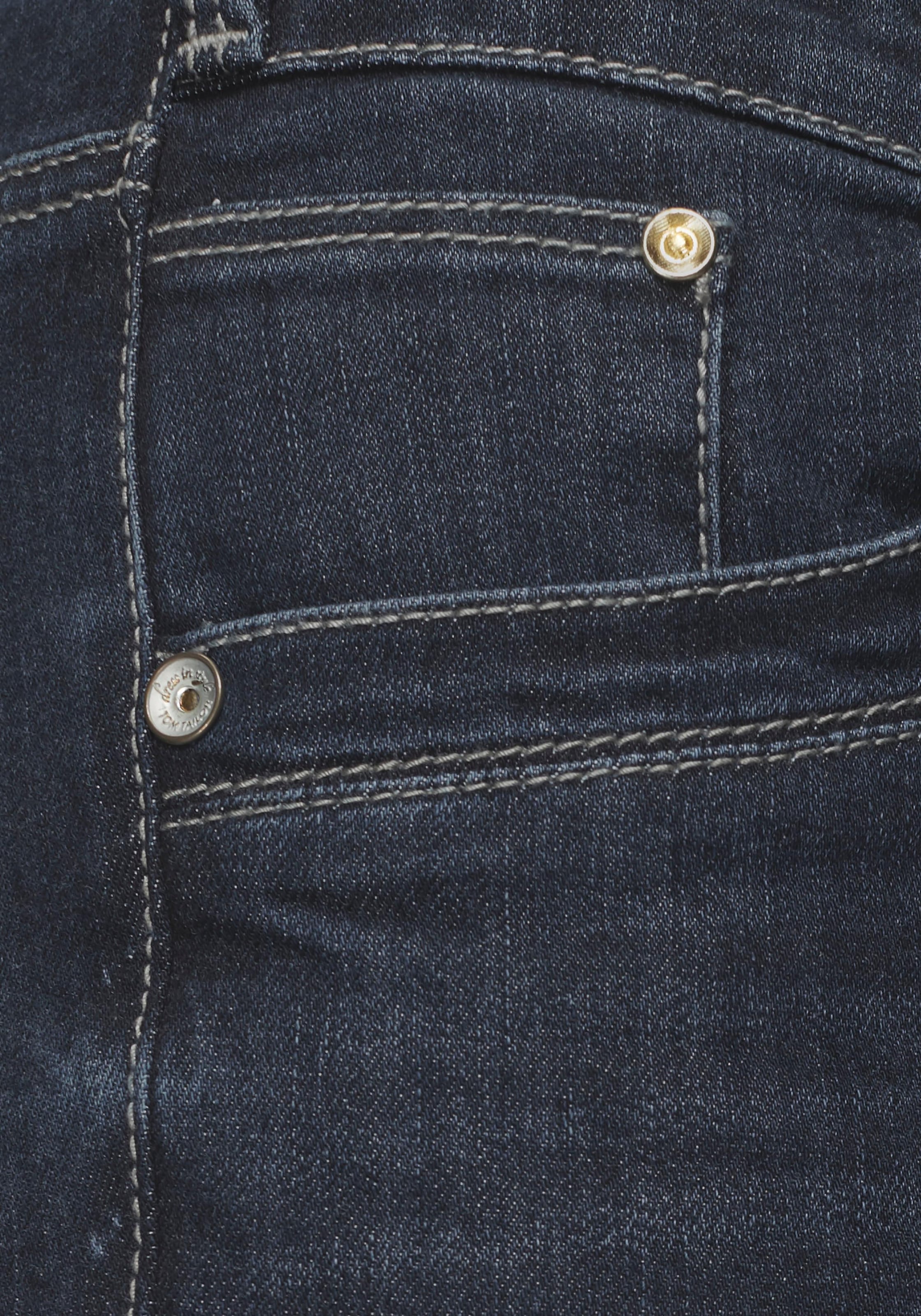 TOM TAILOR Gerade Jeans, mit Kontrastnähten online | I'm walking