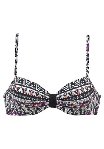 LASCANA Bügel-Bikini-Top »Belize«, im Ehtno-Design kaufen