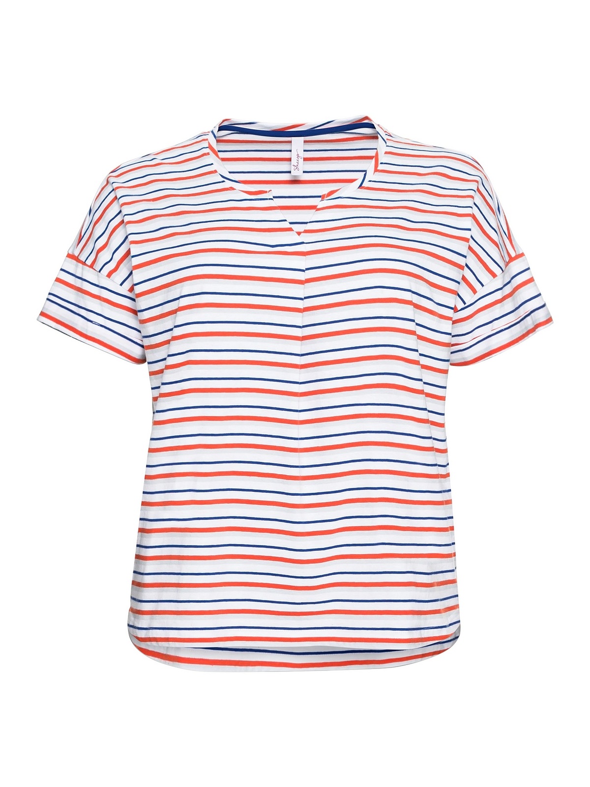 Sheego T-Shirt »Große und garngefärbten Rücken mit Größen«, Ringeln bestellen verlängertem