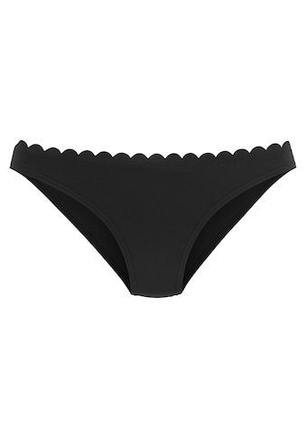 LASCANA Bikini-Hose »Scallop«, mit gelaserter Wellenkante kaufen