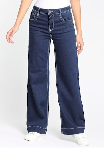 GANG Weite Jeans »AMELIE WIDE«, mit Elasthan für die perfekte Passform kaufen