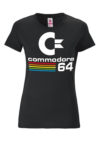 LOGOSHIRT T-Shirt »Commodore C64 Logo«, mit Commodore 64-Logo kaufen