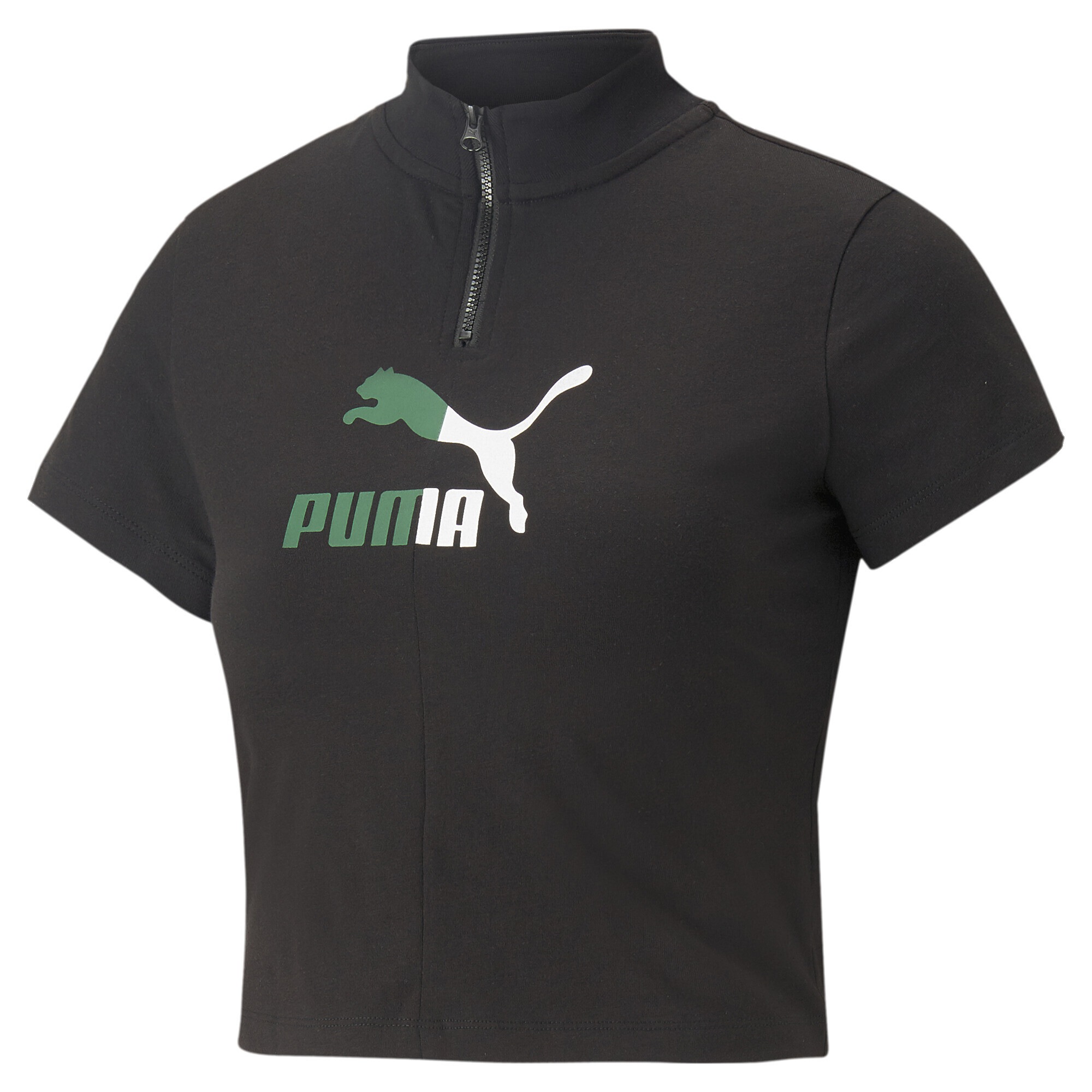 Damen« PUMA T-Shirt »Classics T-Shirt Quarter-Zip kaufen