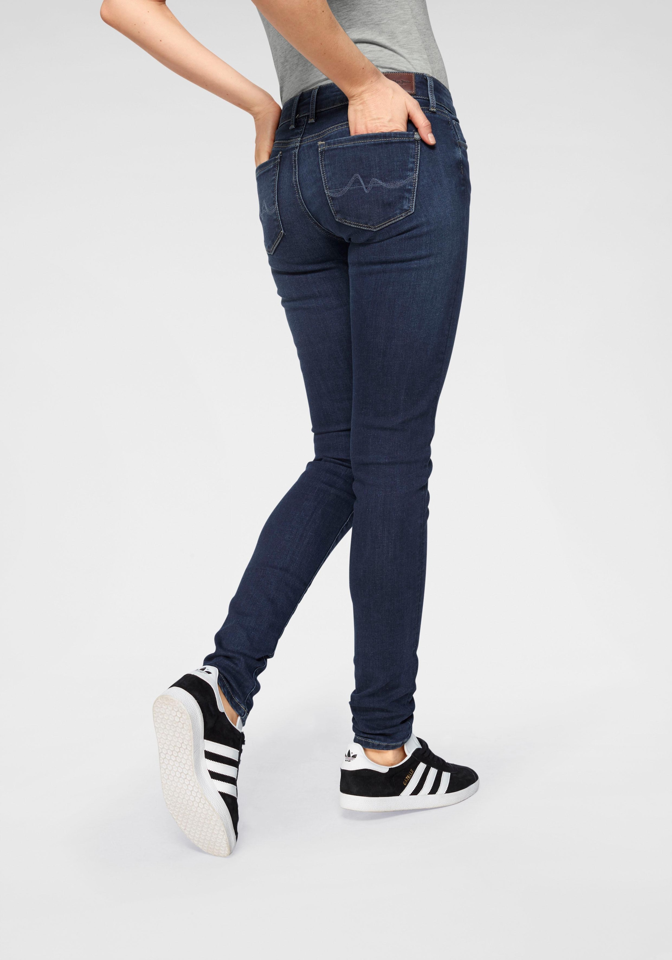 | shoppen I\'m Jeans walking Pepe mit Bund 5-Pocket-Stil »SOHO«, und Stretch-Anteil im 1-Knopf Skinny-fit-Jeans