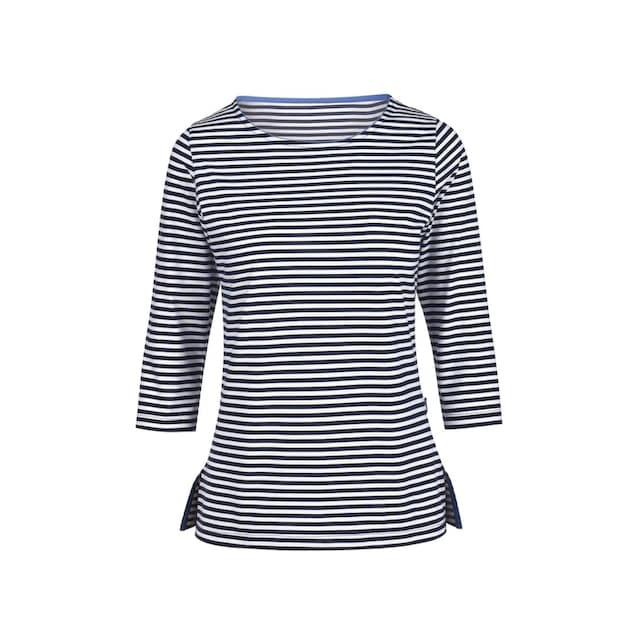 Trigema Longsleeve »TRIGEMA Shirt aus 100% Baumwolle mit 3/4-Arm« shoppen