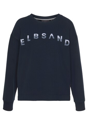 Elbsand Sweatshirt »Sontje«, mit Flockpint vorne kaufen