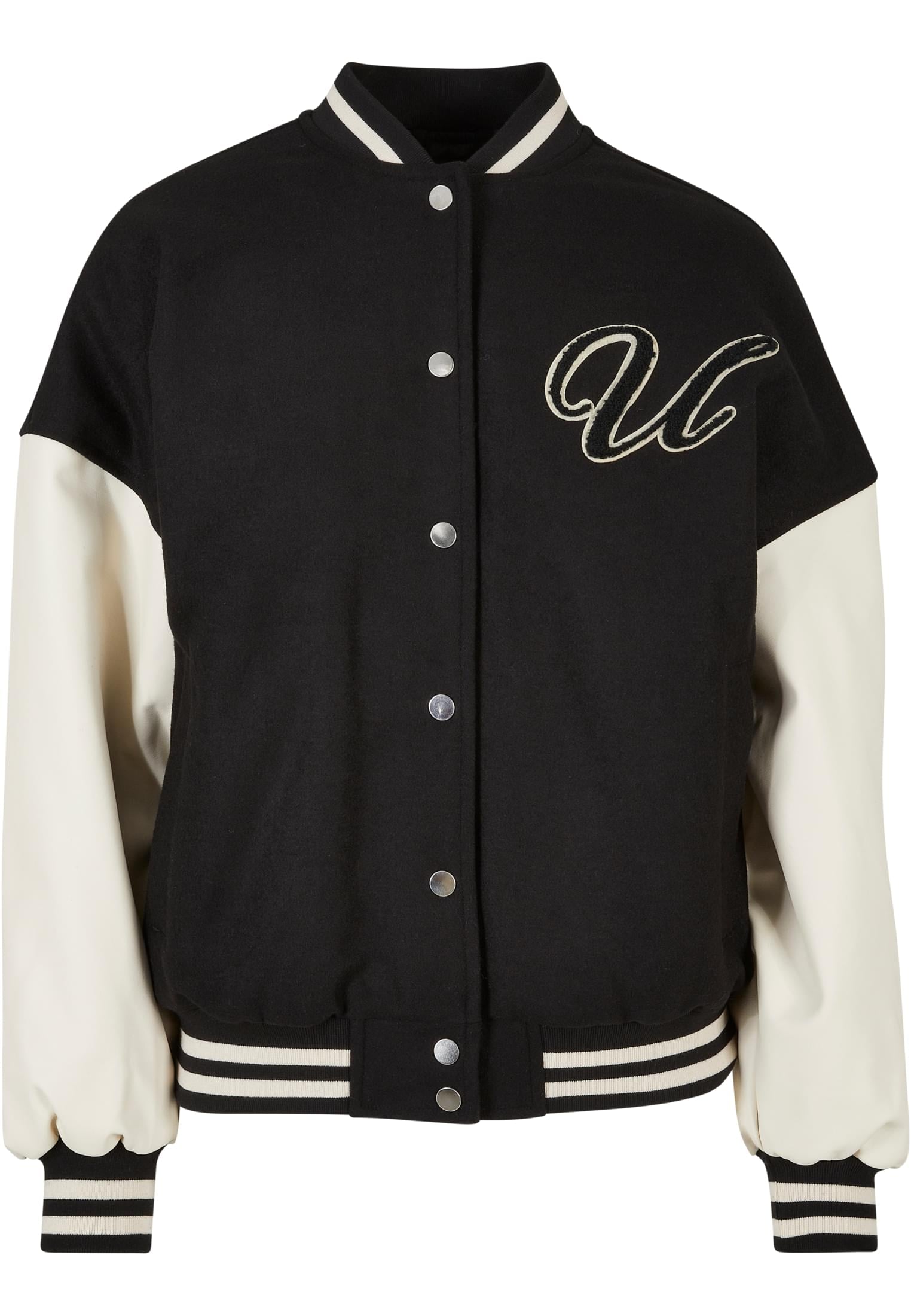 URBAN CLASSICS Collegejacke »Damen Jacket«, St.), Big (1 ohne Oversized College U Ladies Kapuze kaufen