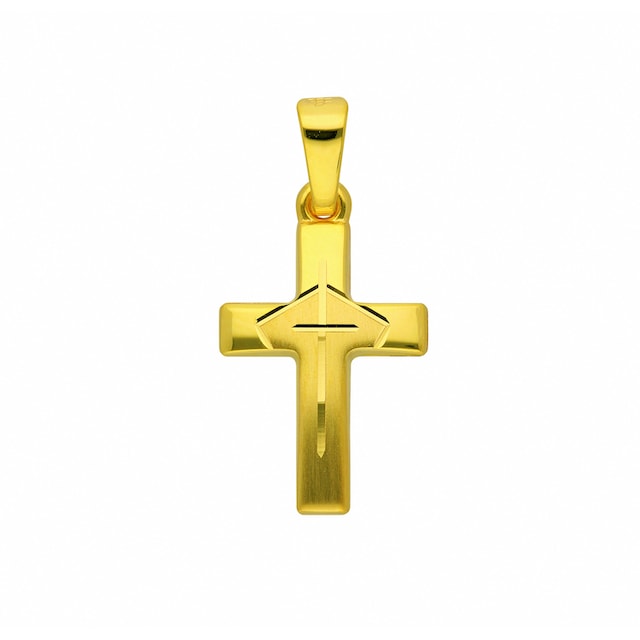 Adelia´s Kette mit Anhänger »585 Gold Kreuz Anhänger«, Schmuckset - Set mit  Halskette online kaufen | I'm walking