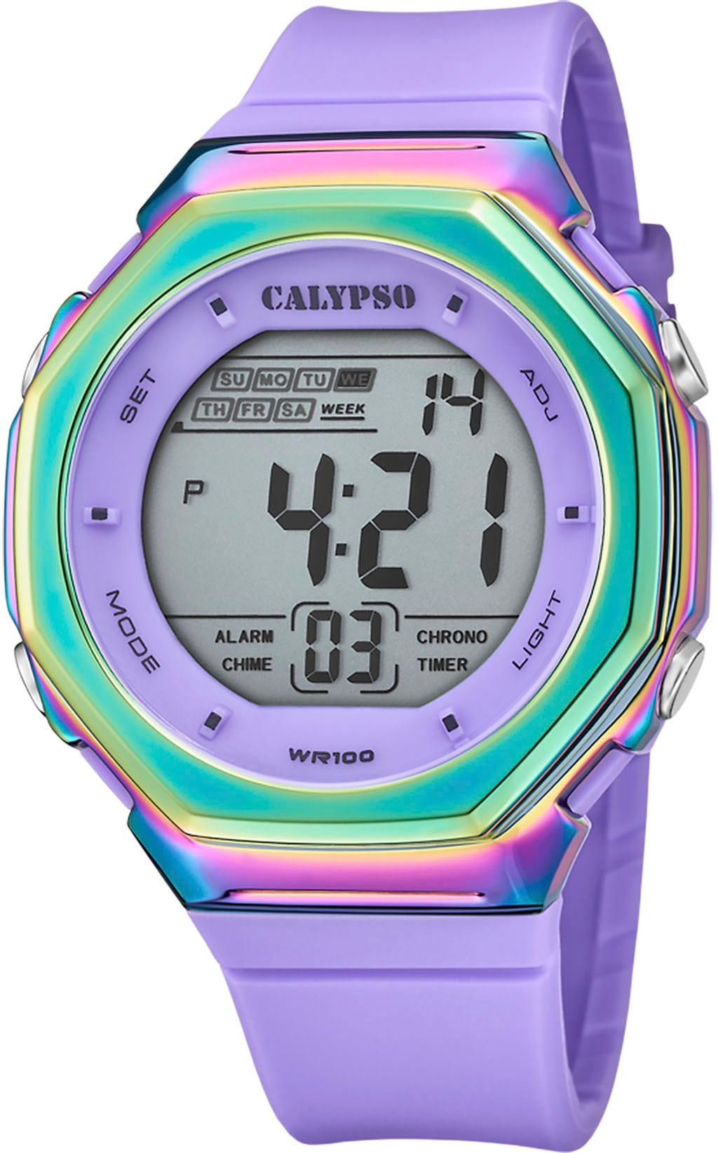 CALYPSO WATCHES Chronograph »Color mit walking I\'m kaufen | Splash, Anzeige digitaler K5842/2«