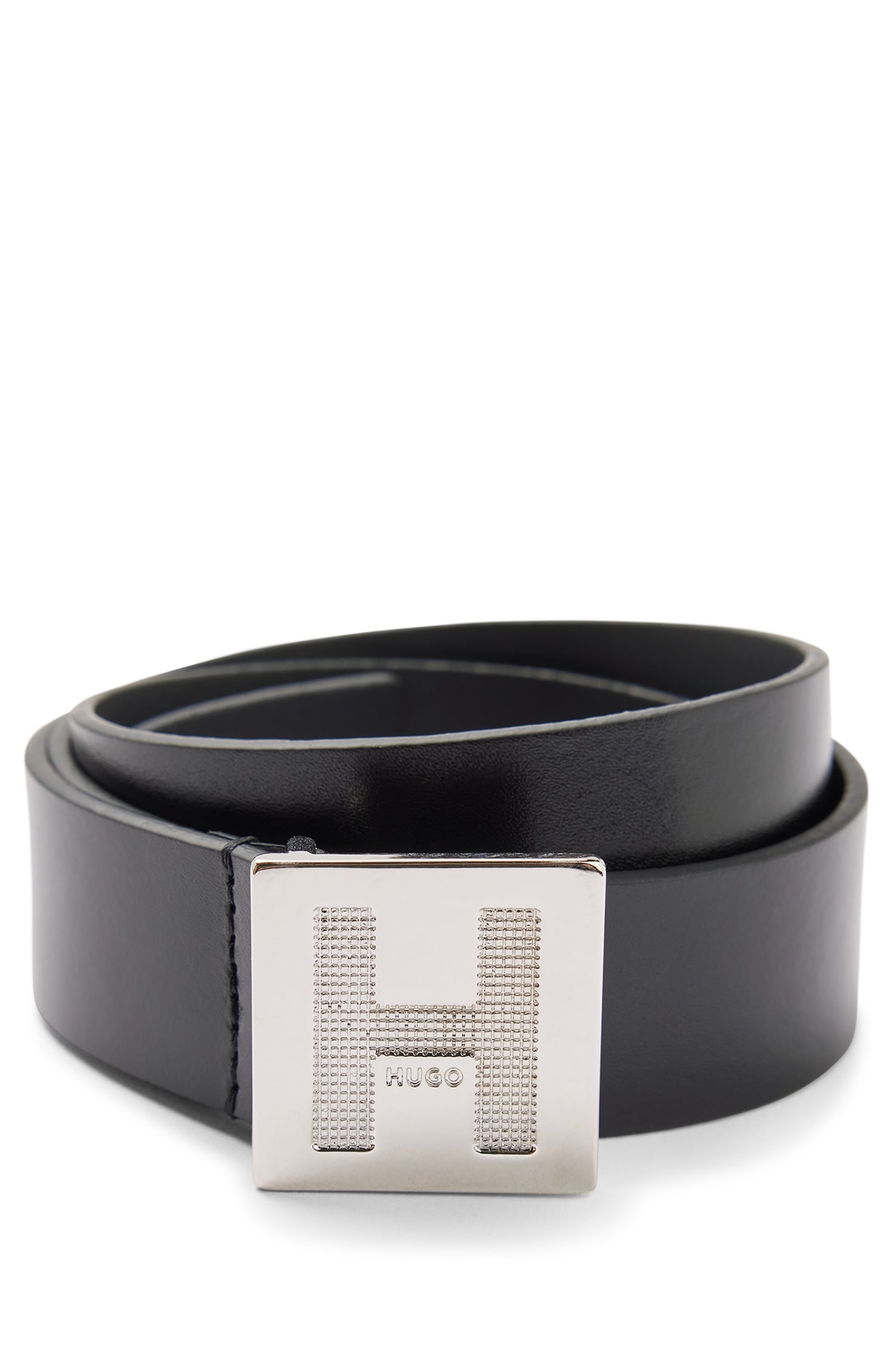 HUGO Ledergürtel »Karlie Belt 3cm«, mit modischer Logoprägung auf der  Schließe online kaufen | I'm walking