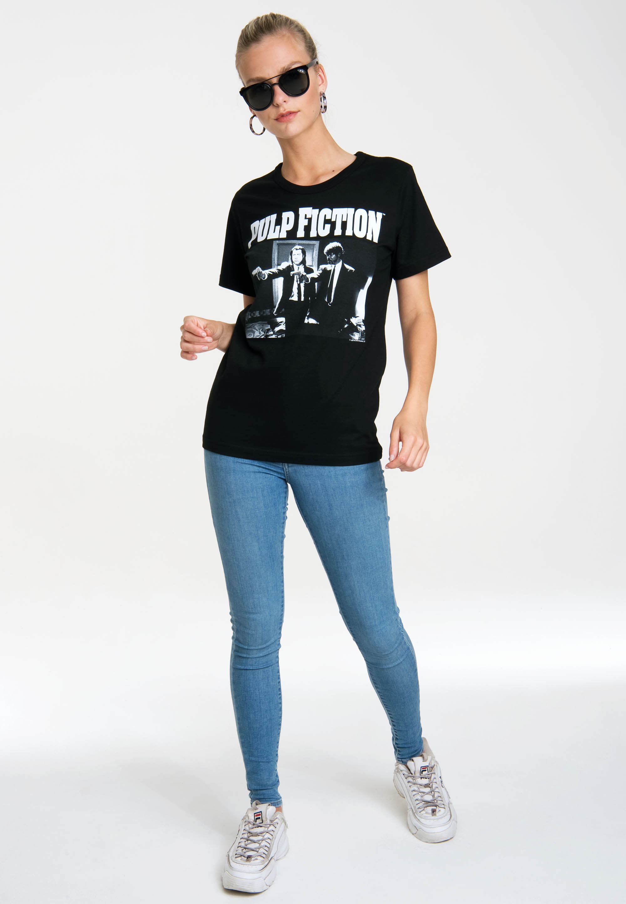 LOGOSHIRT T-Shirt »Pulp Fiction«, mit lizenziertem Originaldesign kaufen |  I\'m walking