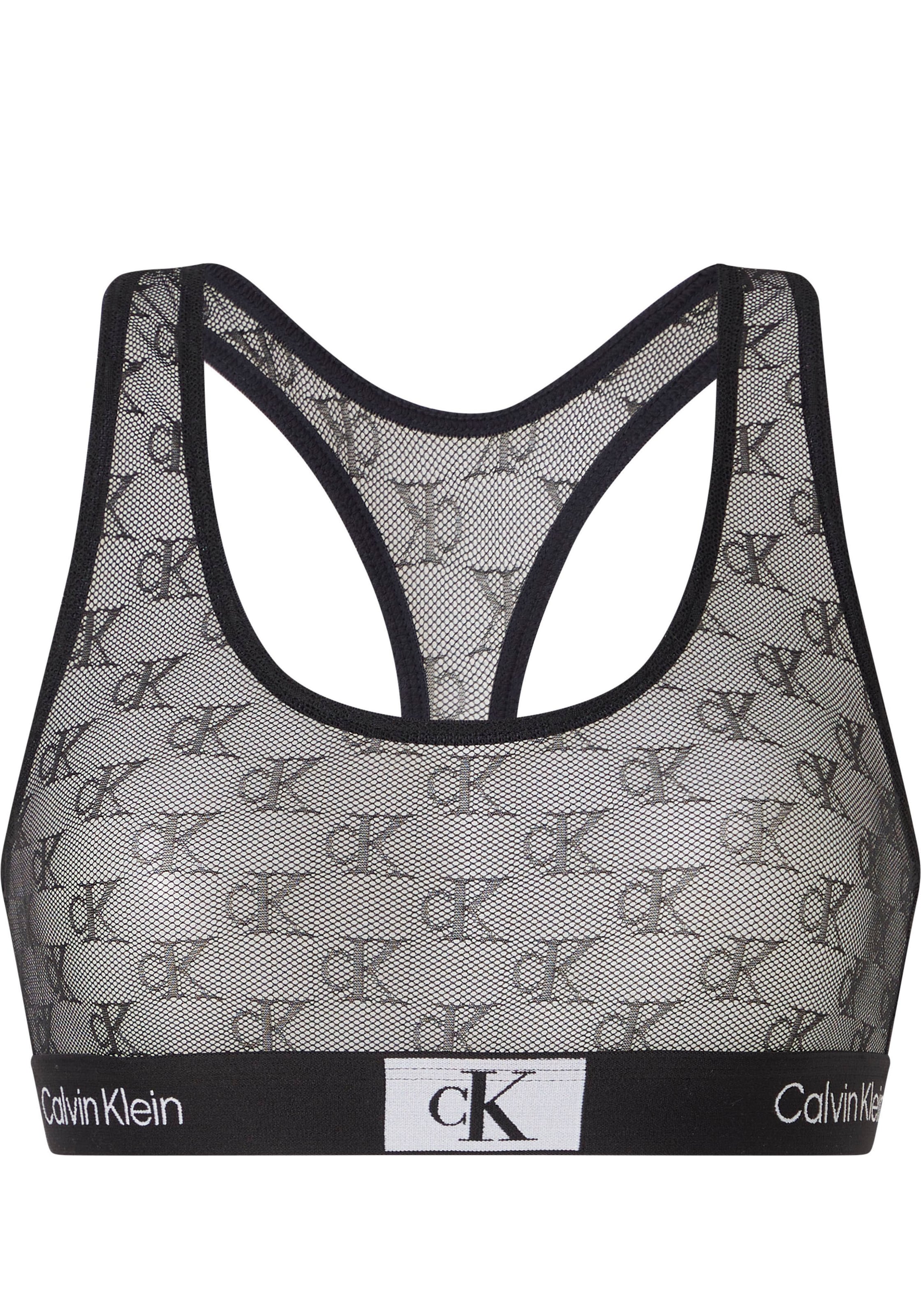 Calvin Klein Bralette-BH »UNLINED BRALETTE«, mit CK-Monogrammen & Wäsche  auf Rechnung bestellen