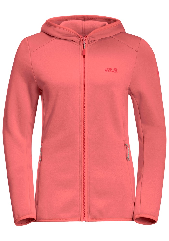 Jack Wolfskin Kapuzenfleecejacke »TURBULENCE FLEECE W«, mit Kapuze kaufen