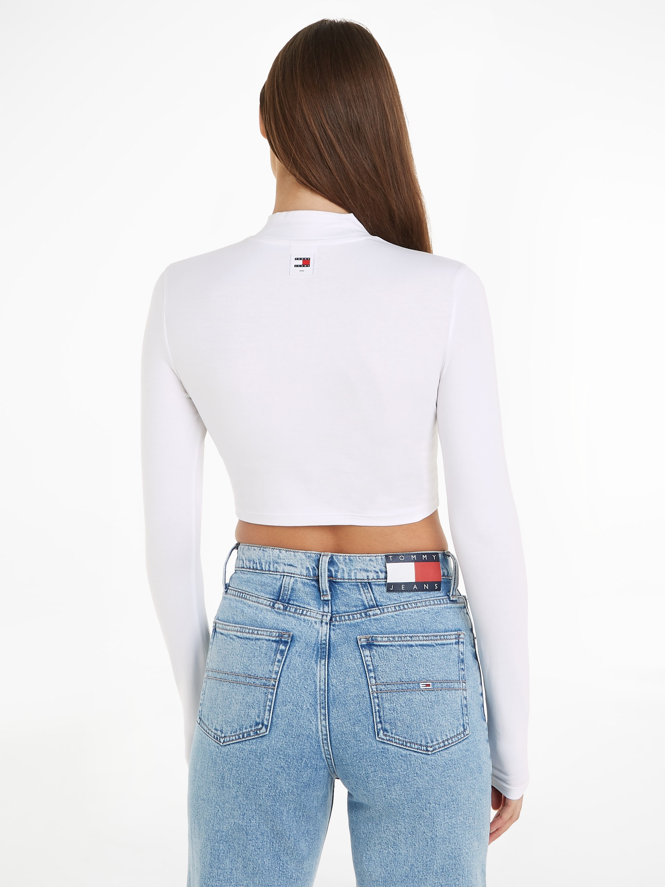 kaufen 1+ ESS SLIM Jeans walking Tommy MOCK«, I\'m SP CRP Logoschriftzug online | mit Stehkragenshirt »TJW LOGO