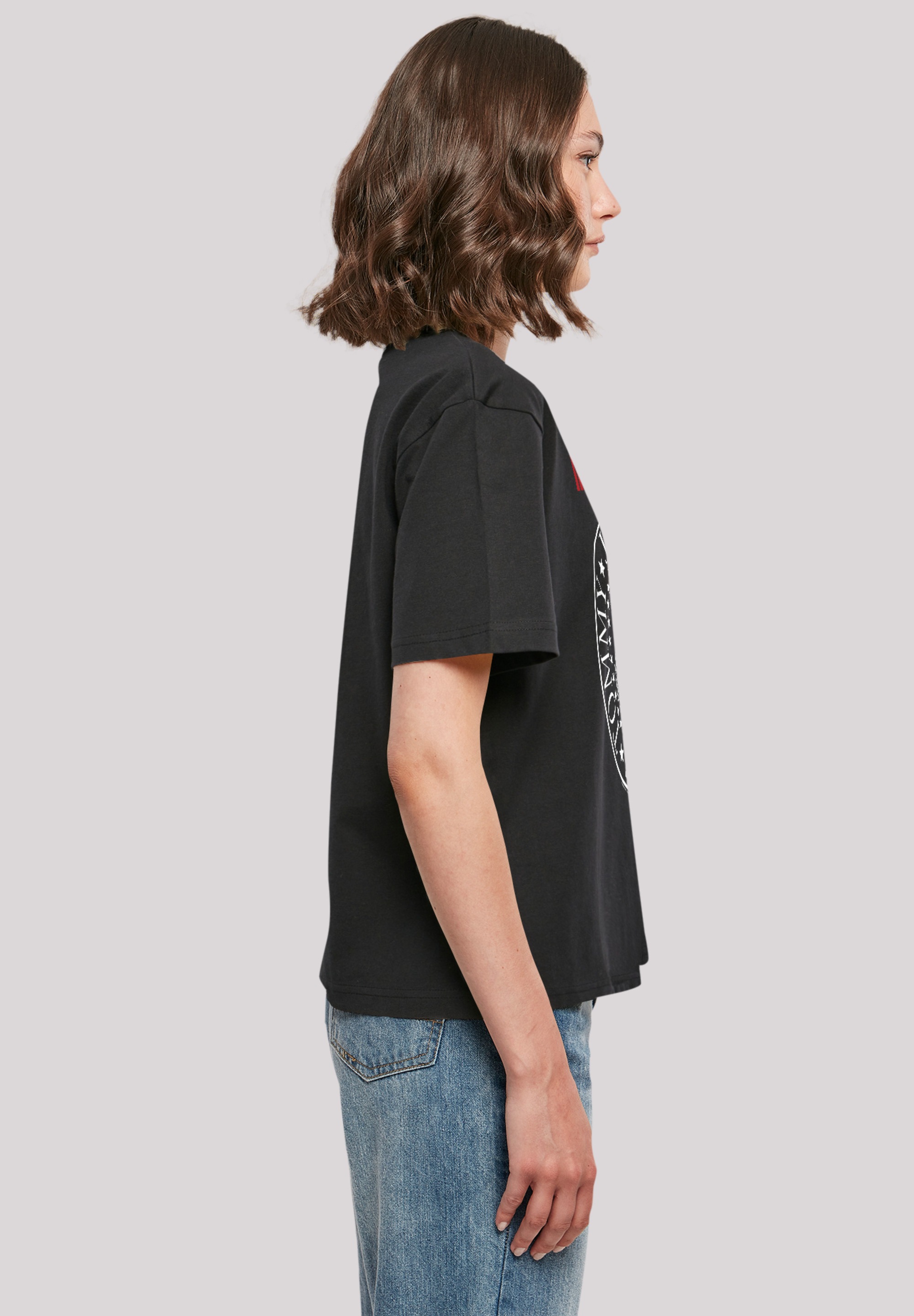 F4NT4STIC T-Shirt »Ramones kaufen I\'m Band walking online Qualität, Rock Red Musik Rock-Musik Band, Seal«, Text | Premium