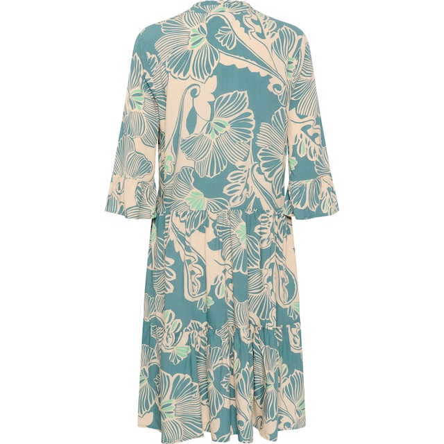 Saint Tropez Sommerkleid »EdaSZ Dress«, mit Volant und 3/4 Ärmel kaufen |  I'm walking