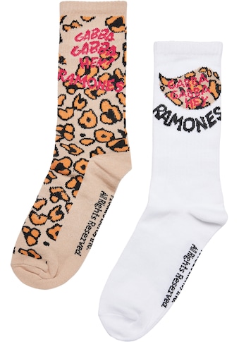Freizeitsocken »Accessoires Ramones Leo Socks 2-Pack«, (1 Paar)