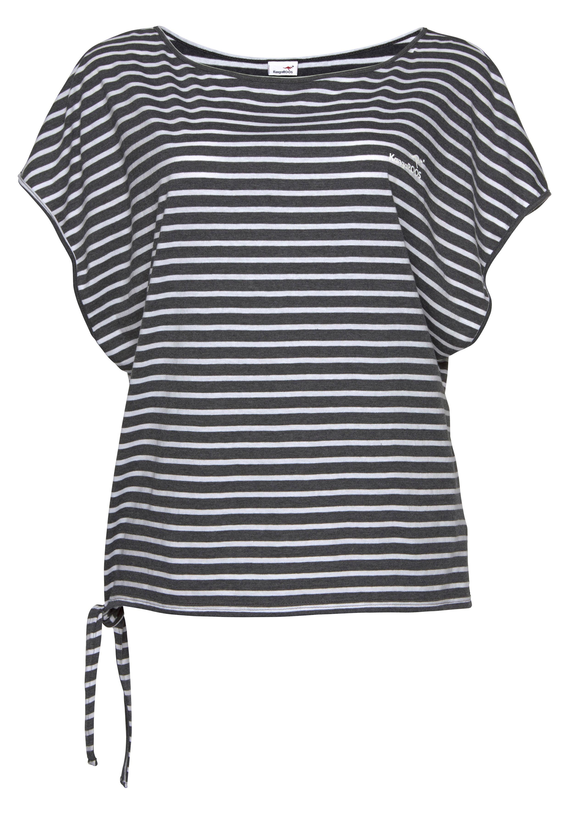 T-Shirt), sommerlichen tlg., mit 2 für Kombi-Look Jerseykleid, KangaROOS (Set, einen bestellen