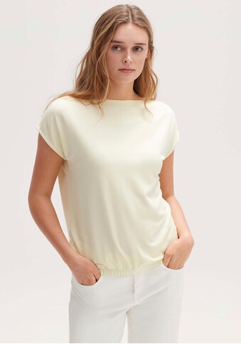 OPUS Kurzarmshirt »Srippi«, mit elastischem Bündchen kaufen
